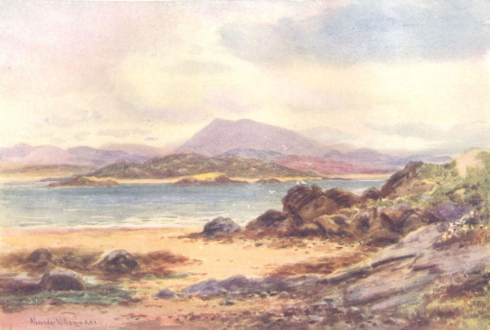 IRELAND. Ulster. Muckish & Ards from Rosapenna, Sheephaven, Donegal c1912